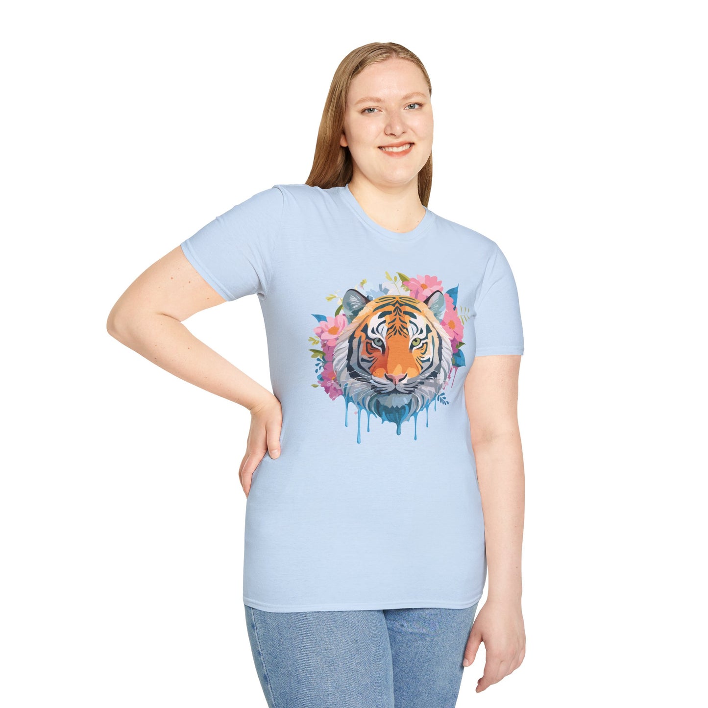 Tiger Shirt, Shirt with Tiger, Animal Tee, Shirt with Animals