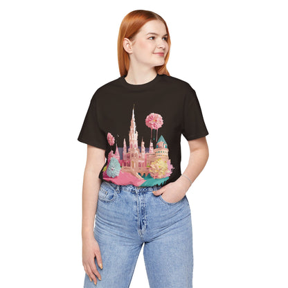 Natural Cotton Tee Shirt - Beautiful Places Collection - Vienna Printify