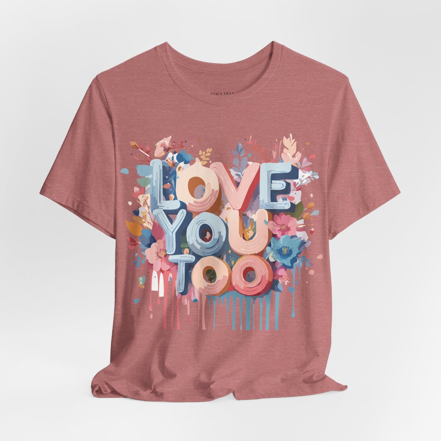 T-shirt en coton naturel - Collection Love story