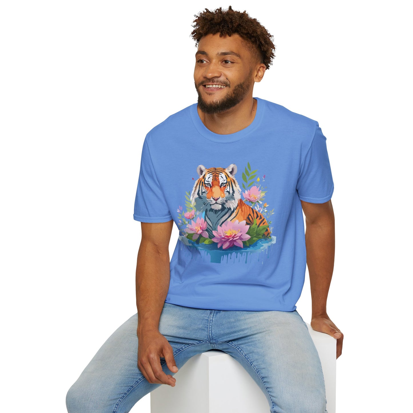 Tiger Shirt, Shirt with Tiger, Animal Tee, Shirt with Animals