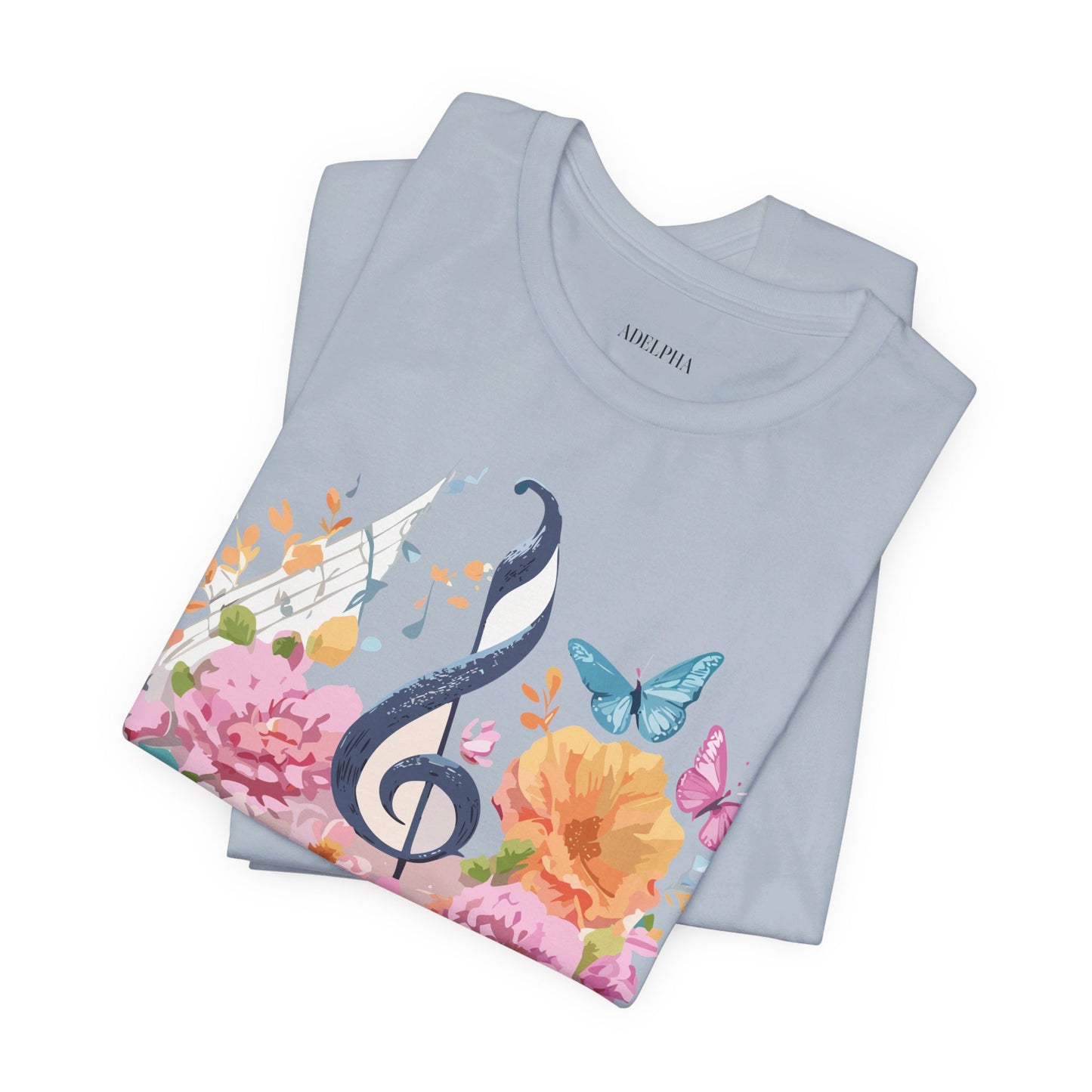 T-shirt en coton naturel - Collection Musique