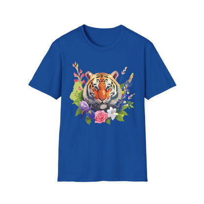 Tiger Shirt Unisex Gildan Softstyle Tee 100 Percent Ring Spun Cotton