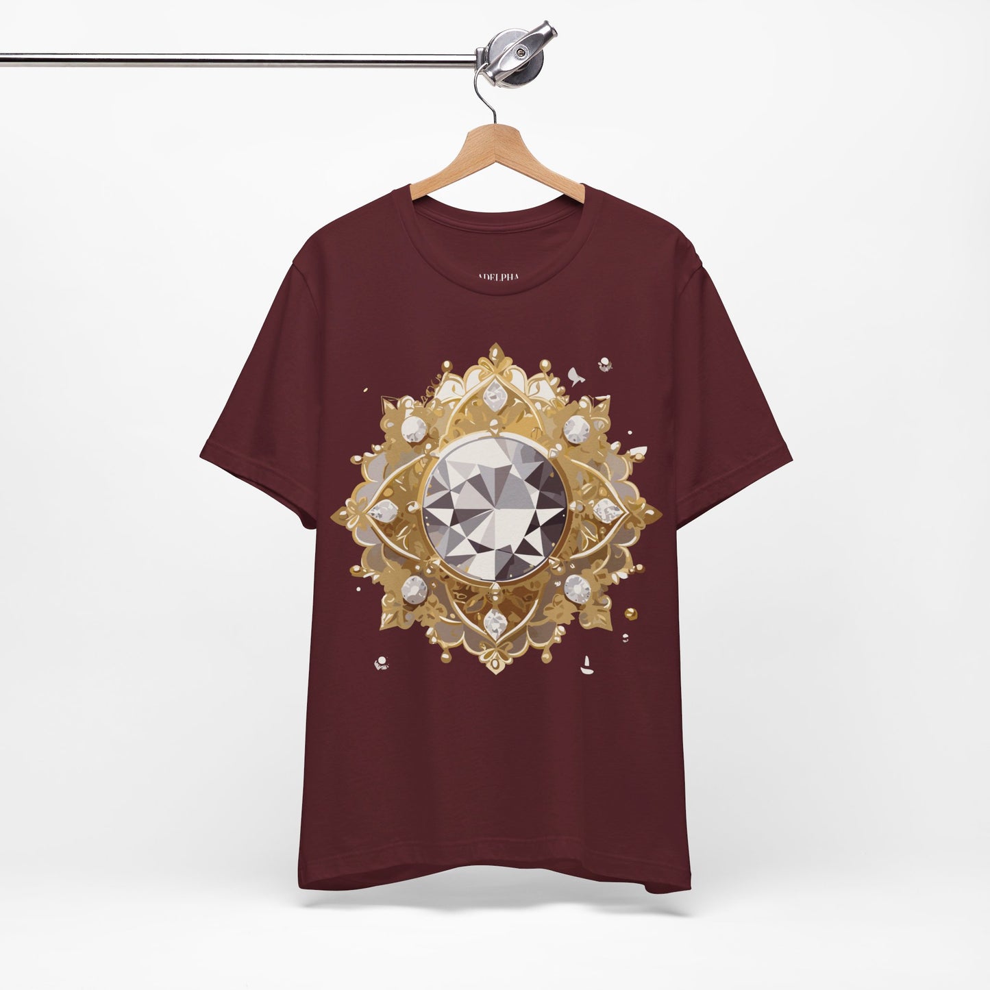 T-Shirt aus natürlicher Baumwolle – Queen Collection