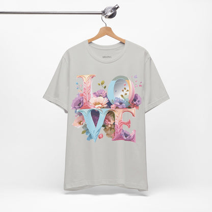 Natural Cotton Tee Shirt - Love story Collection Printify