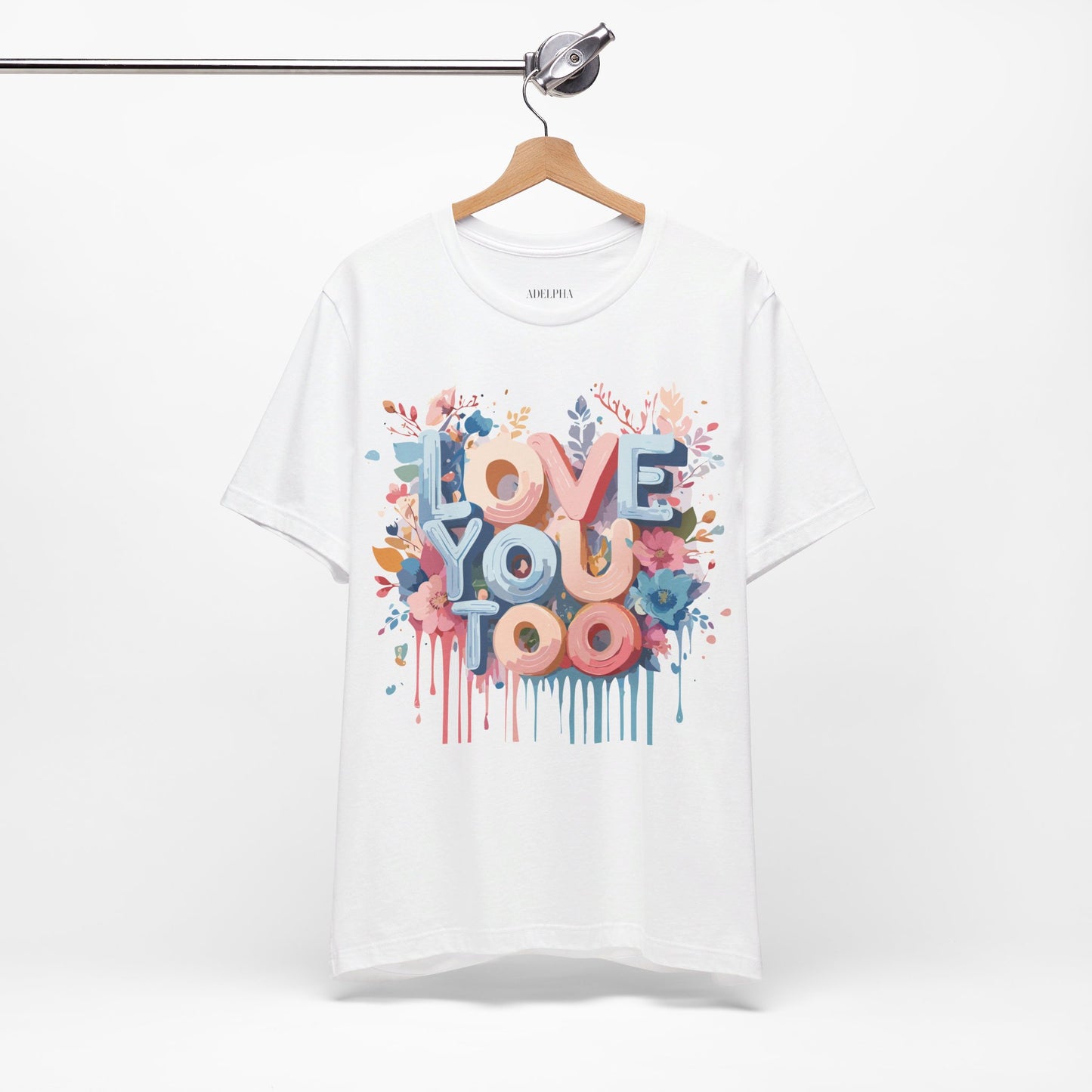 T-Shirt aus natürlicher Baumwolle – Love Story-Kollektion