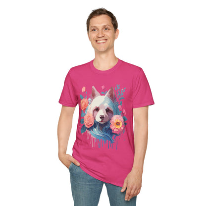 Dog Shirt Unisex Softstyle Cotton Tee Gildan 64000 With Animal Designs