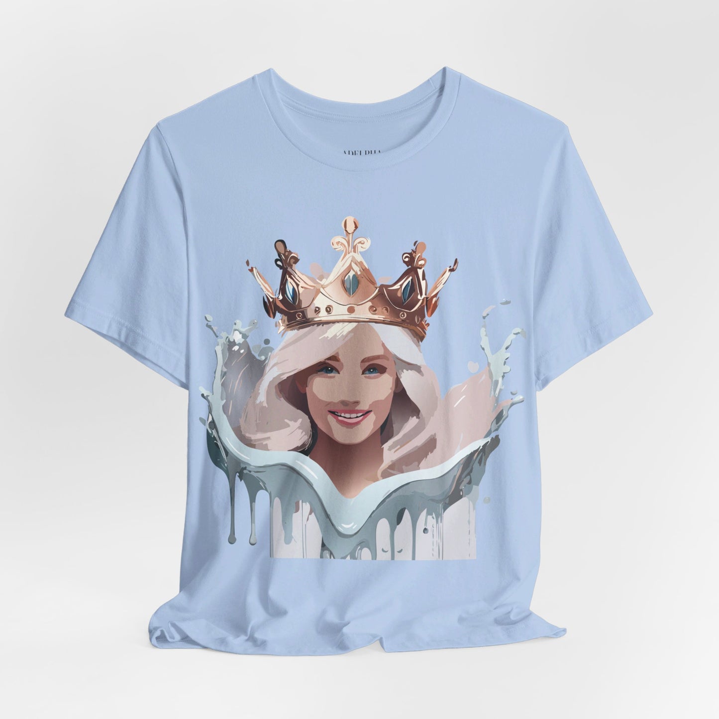 T-shirt en coton naturel - Collection Queen