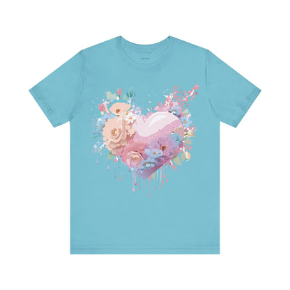 Natural Cotton Tee Shirt - Love story Collection Printify