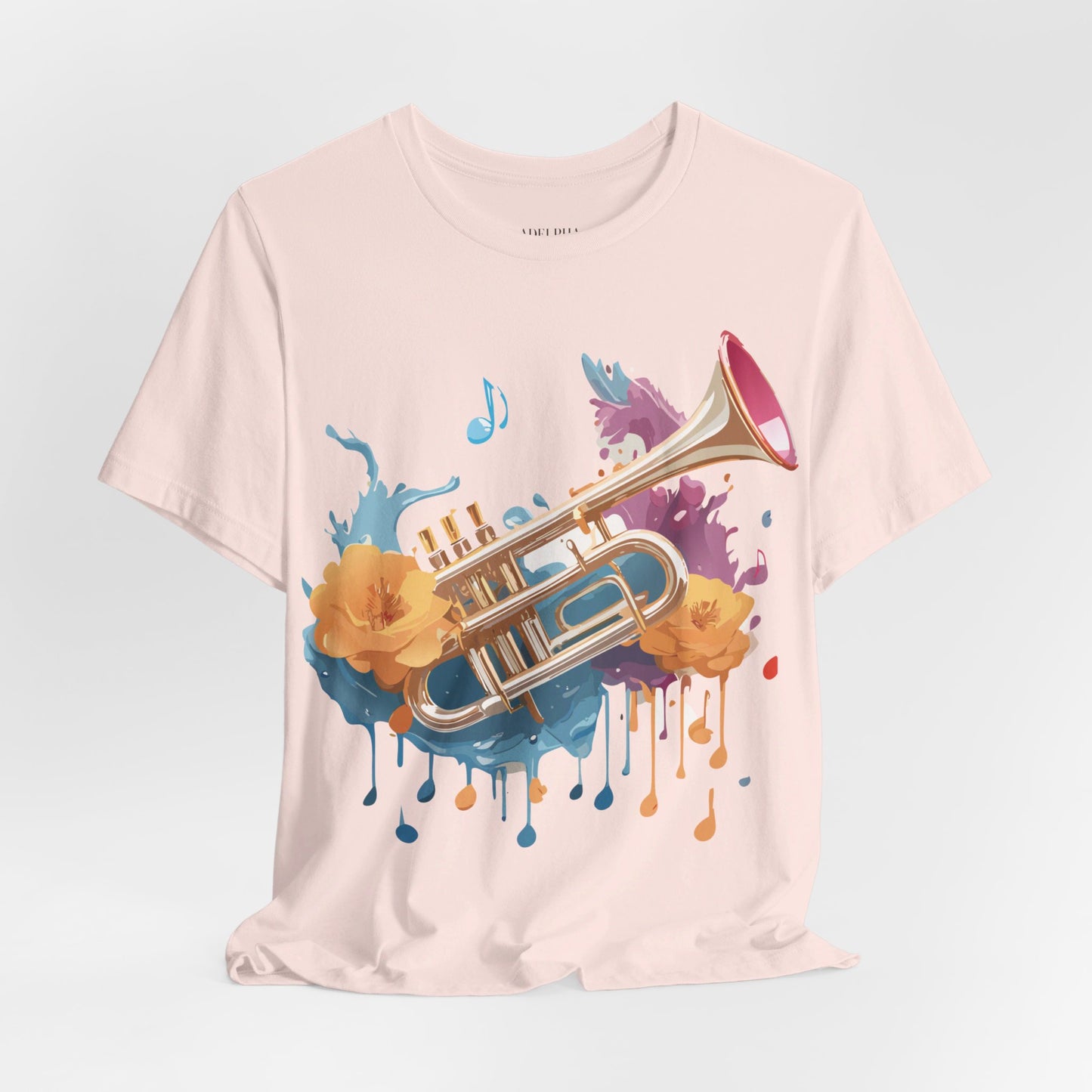 T-shirt en coton naturel - Collection Musique