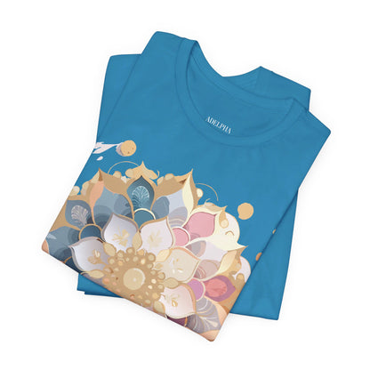 Natural Cotton Tee Shirt - Medallion Collection Printify