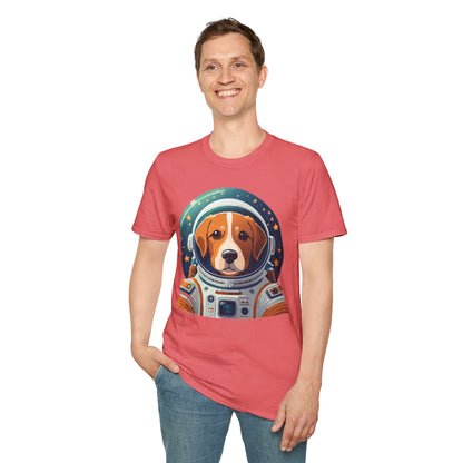 Dog Shirt Unisex Animal Print Tee Softstyle Short Sleeve Tee