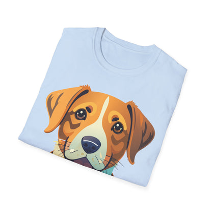 Dog Shirt Unisex Animal Tee Gildan Softstyle 64000 Cotton Tee