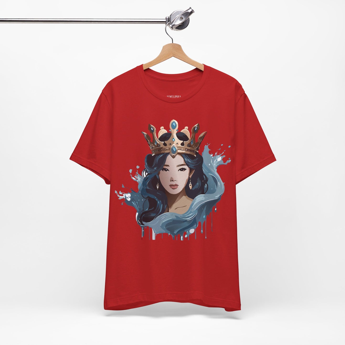 T-Shirt aus natürlicher Baumwolle – Queen Collection