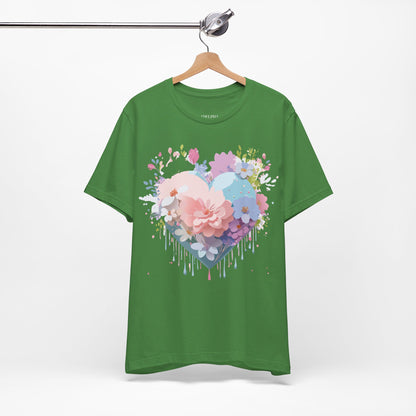 Natural Cotton Tee Shirt - Love Story Collection Printify