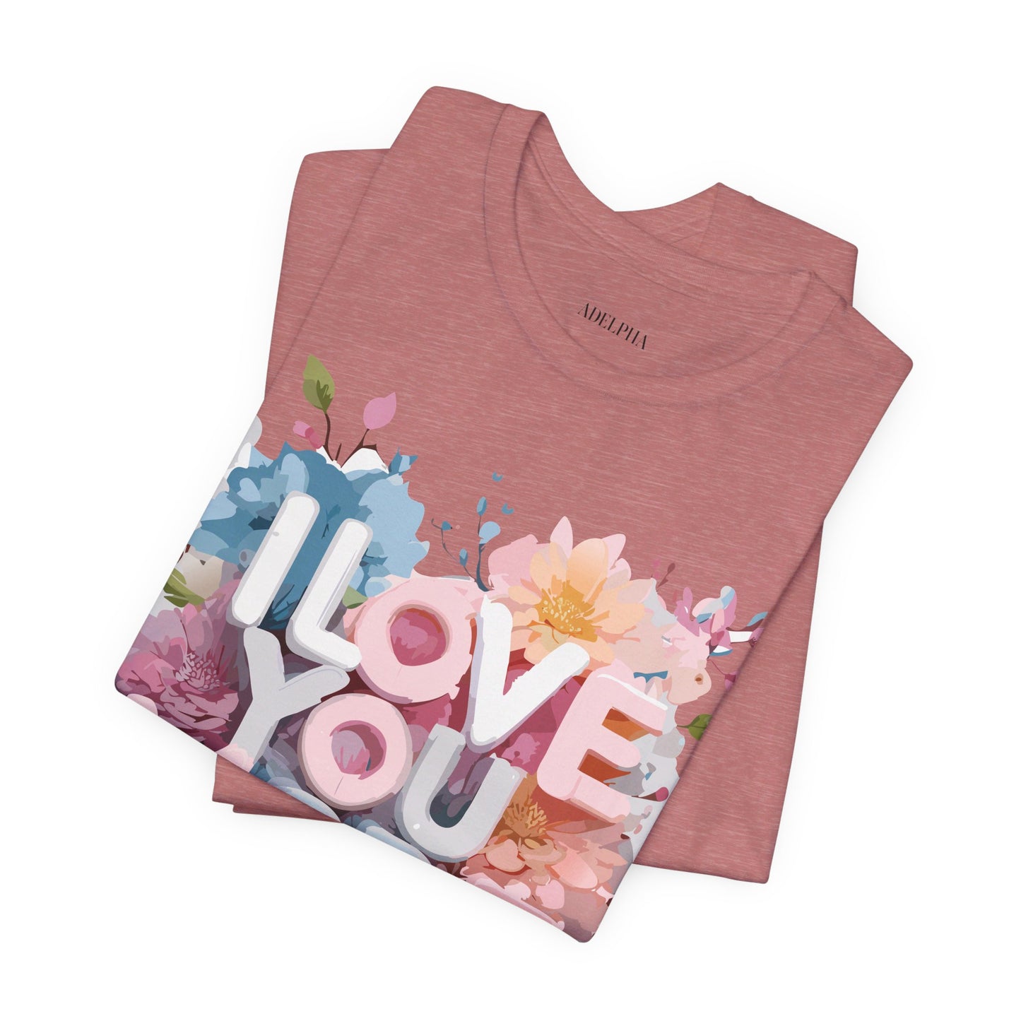 Natural Cotton Tee Shirt - Love story Collection