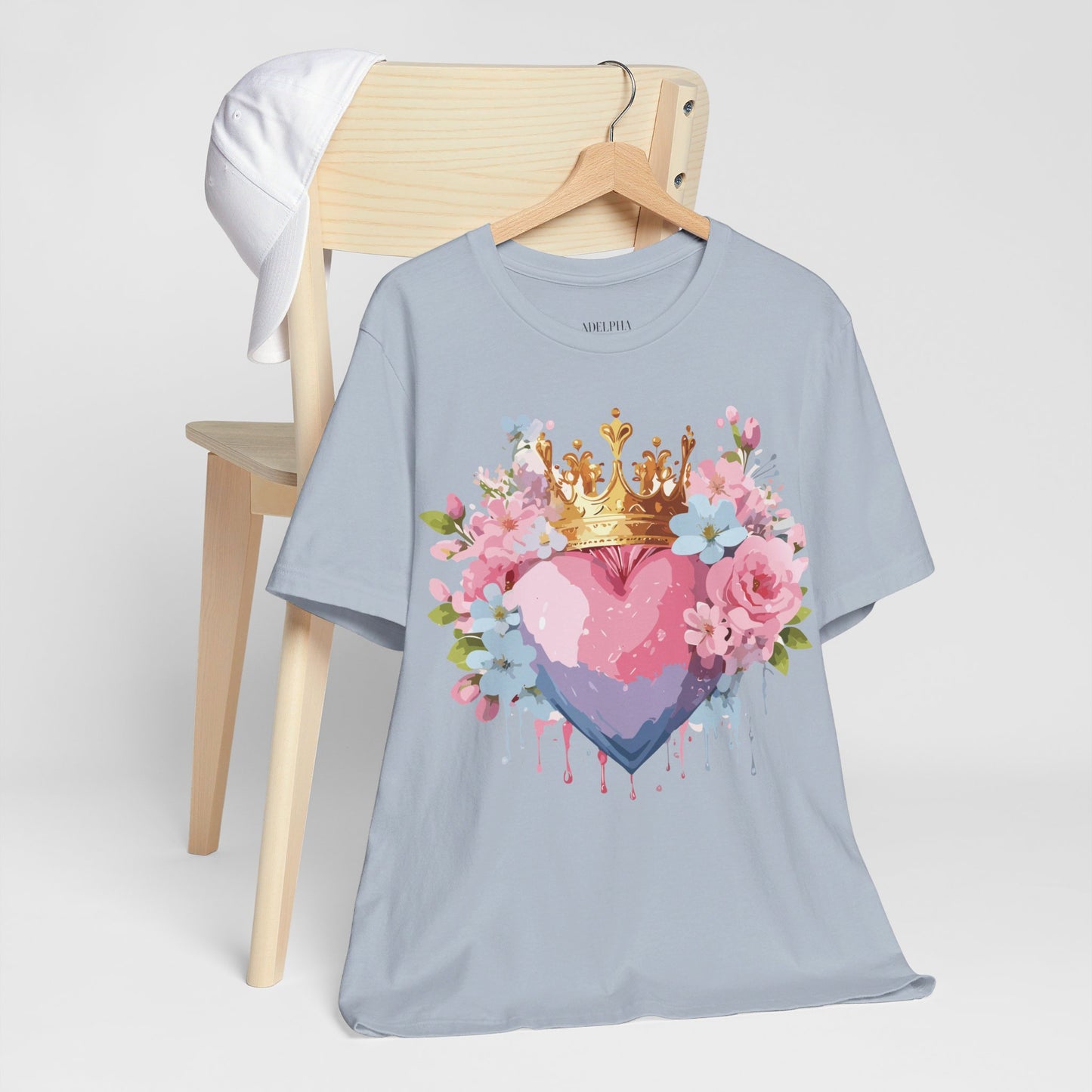 Natural Cotton Tee Shirt - Love story Collection