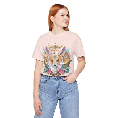 Natural Cotton Tee Shirt - Medallion Collection Printify