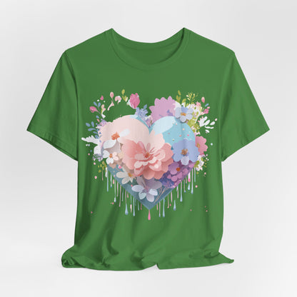 Natural Cotton Tee Shirt - Love Story Collection Printify