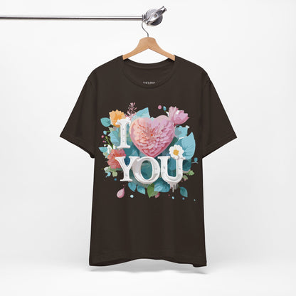 Natural Cotton Tee Shirt - Love Story Collection Printify