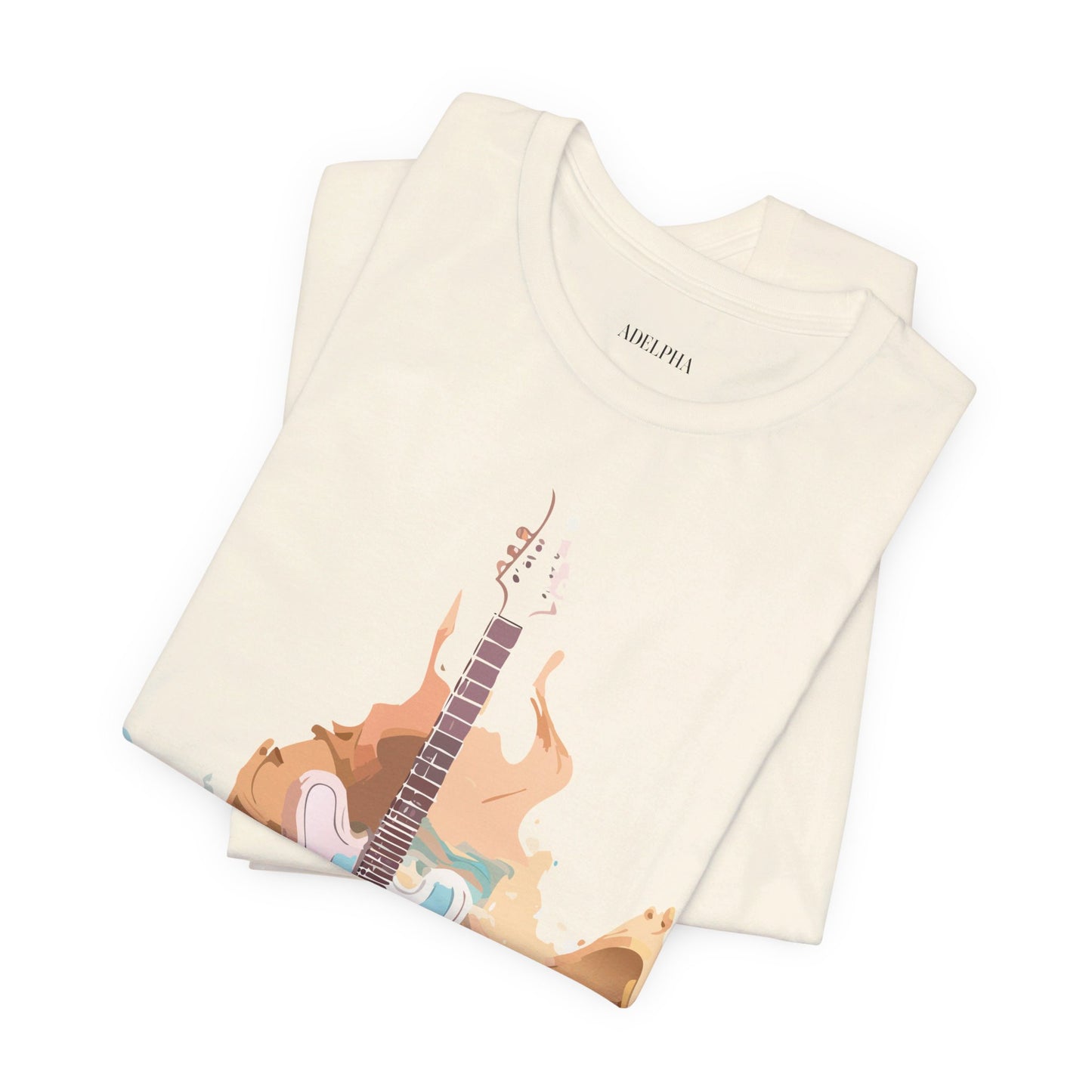 T-shirt en coton naturel - Collection Musique