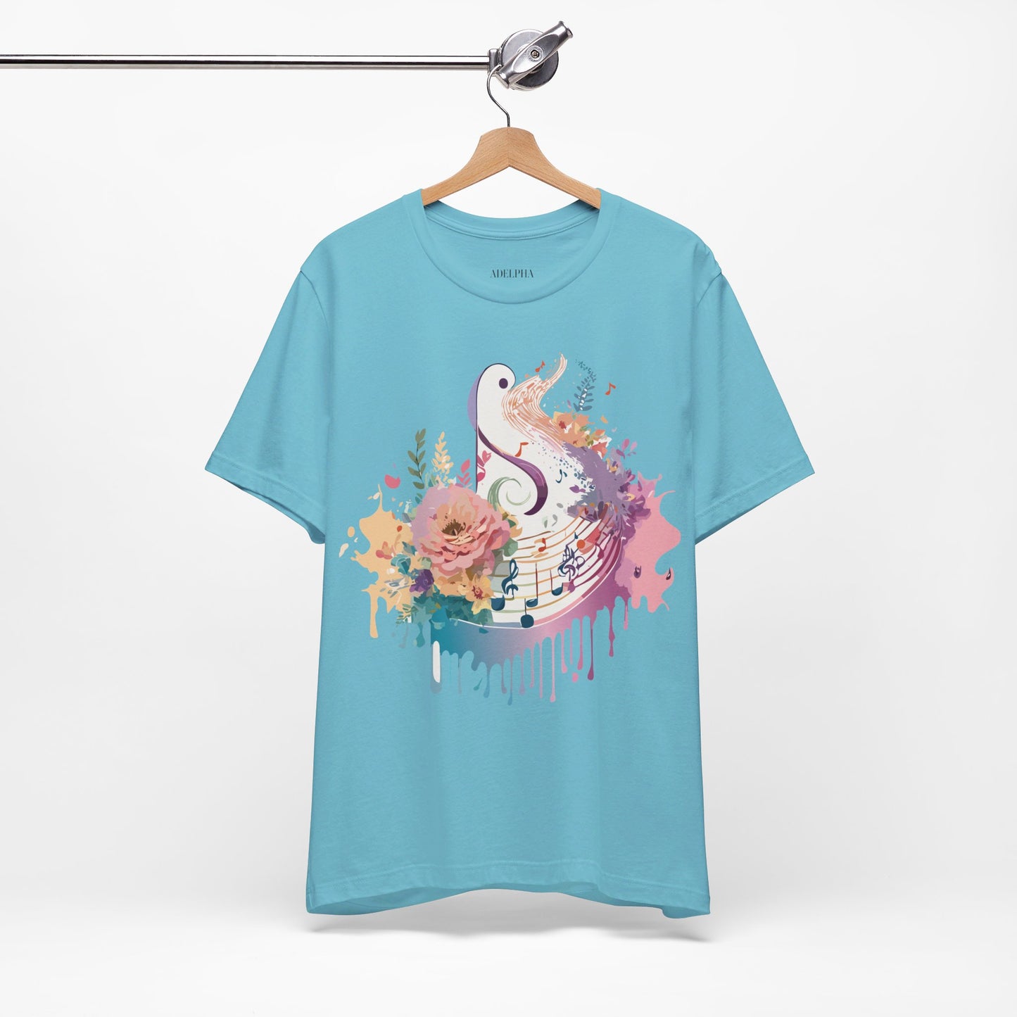 T-shirt en coton naturel - Collection Musique