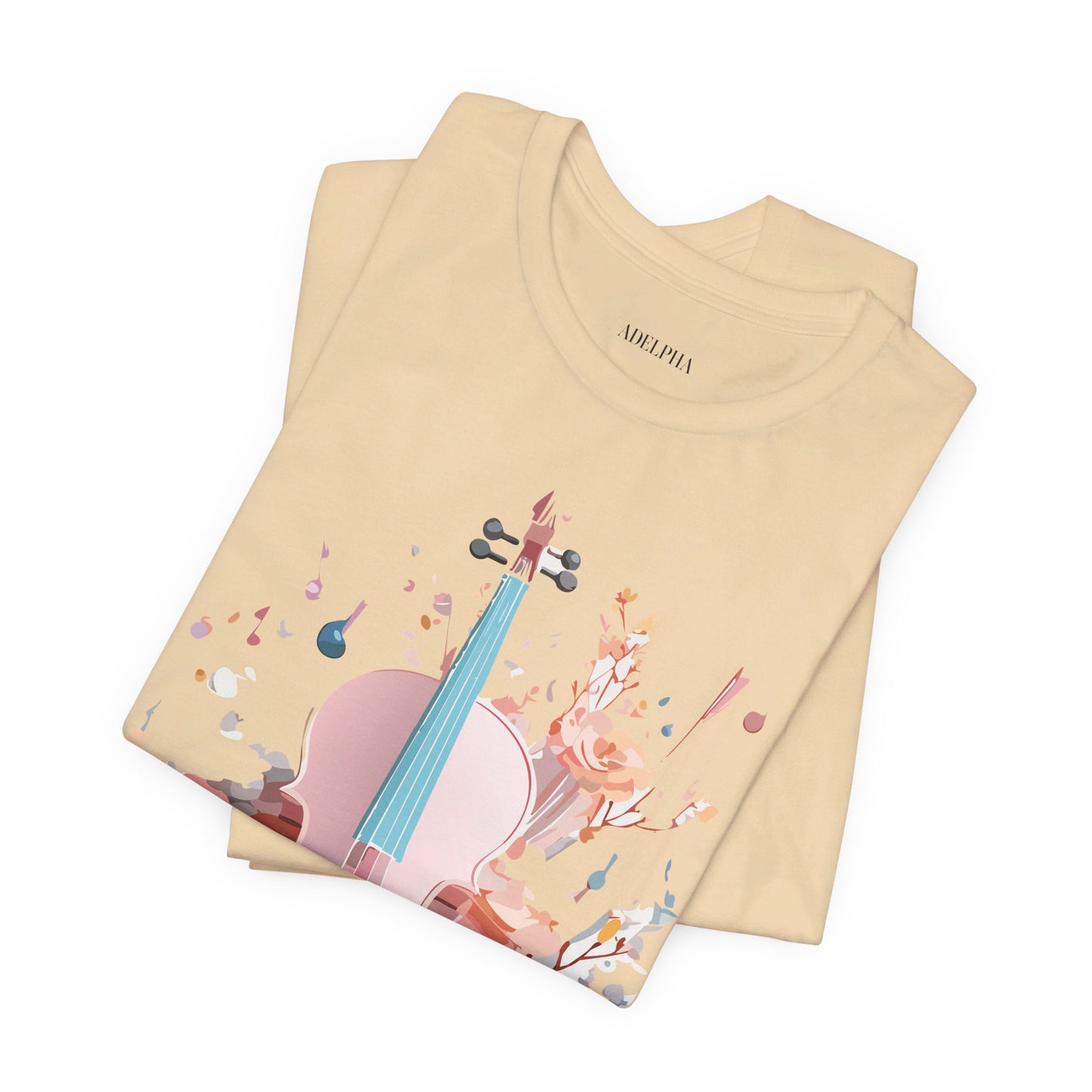 T-shirt en coton naturel - Collection Musique