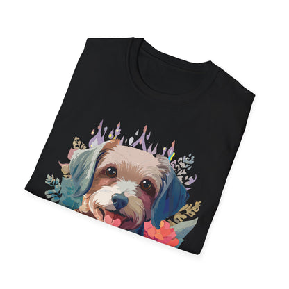 Dog Shirt Unisex Animal Tee Gildan Softstyle 64000 Short Sleeve Tee