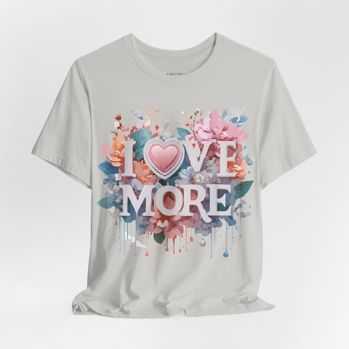 T-Shirt aus natürlicher Baumwolle – Love Story-Kollektion