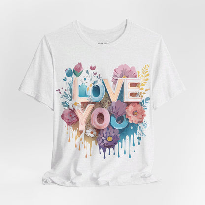 Natural Cotton Tee Shirt - Love story Collection Printify