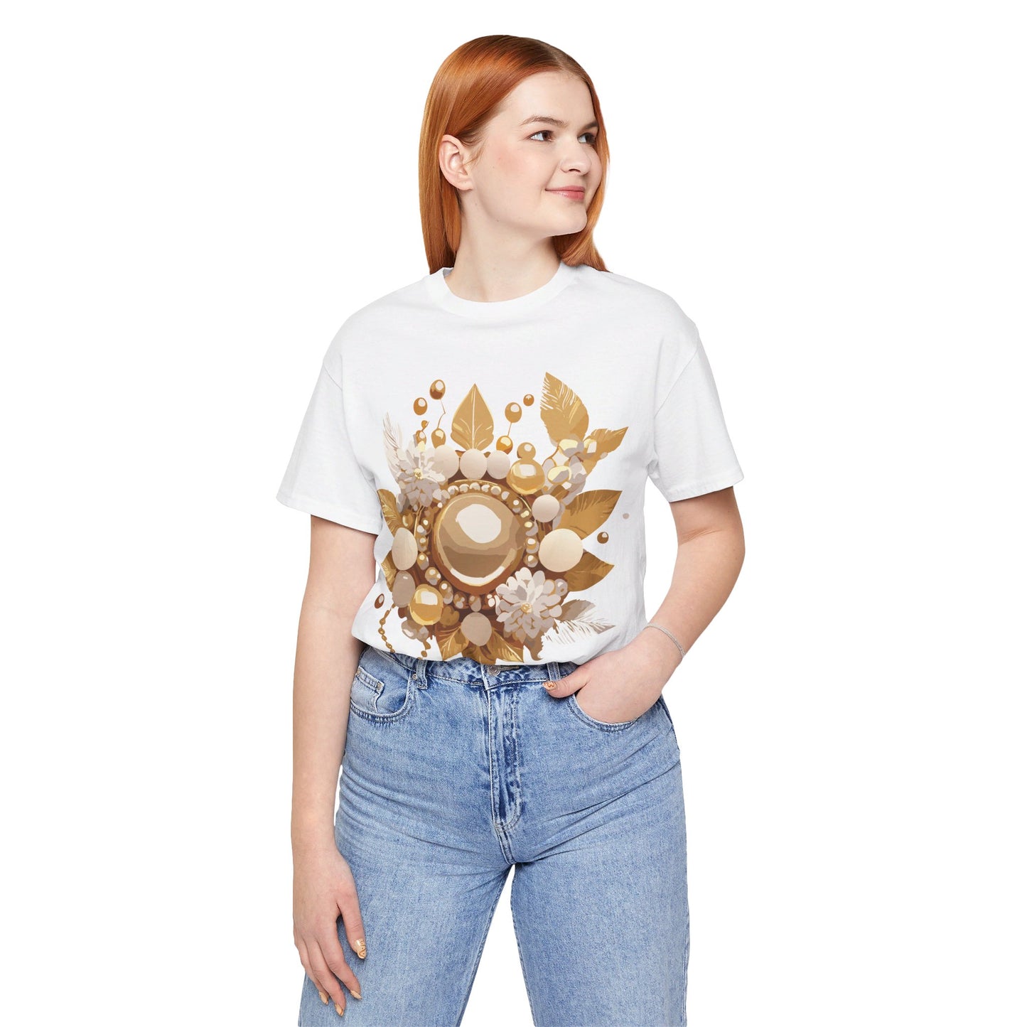 T-Shirt aus natürlicher Baumwolle – Queen Collection