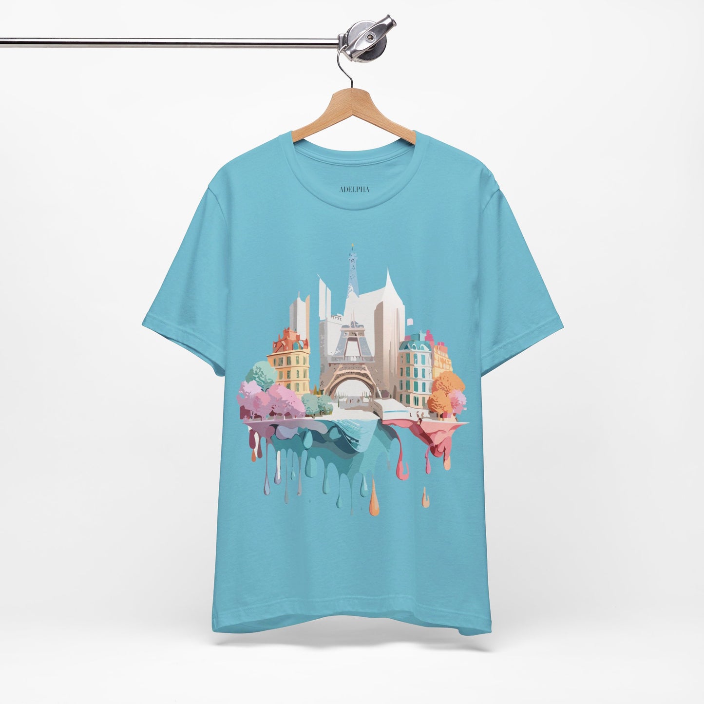 T-Shirt aus natürlicher Baumwolle – Kollektion „Beautiful Places“ – Paris