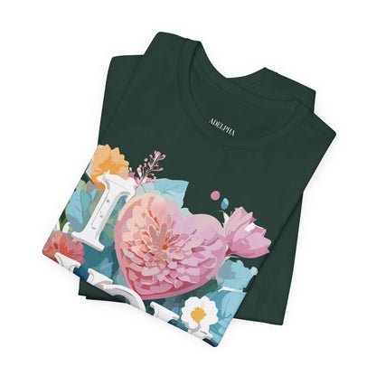 Natural Cotton Tee Shirt - Love Story Collection Printify