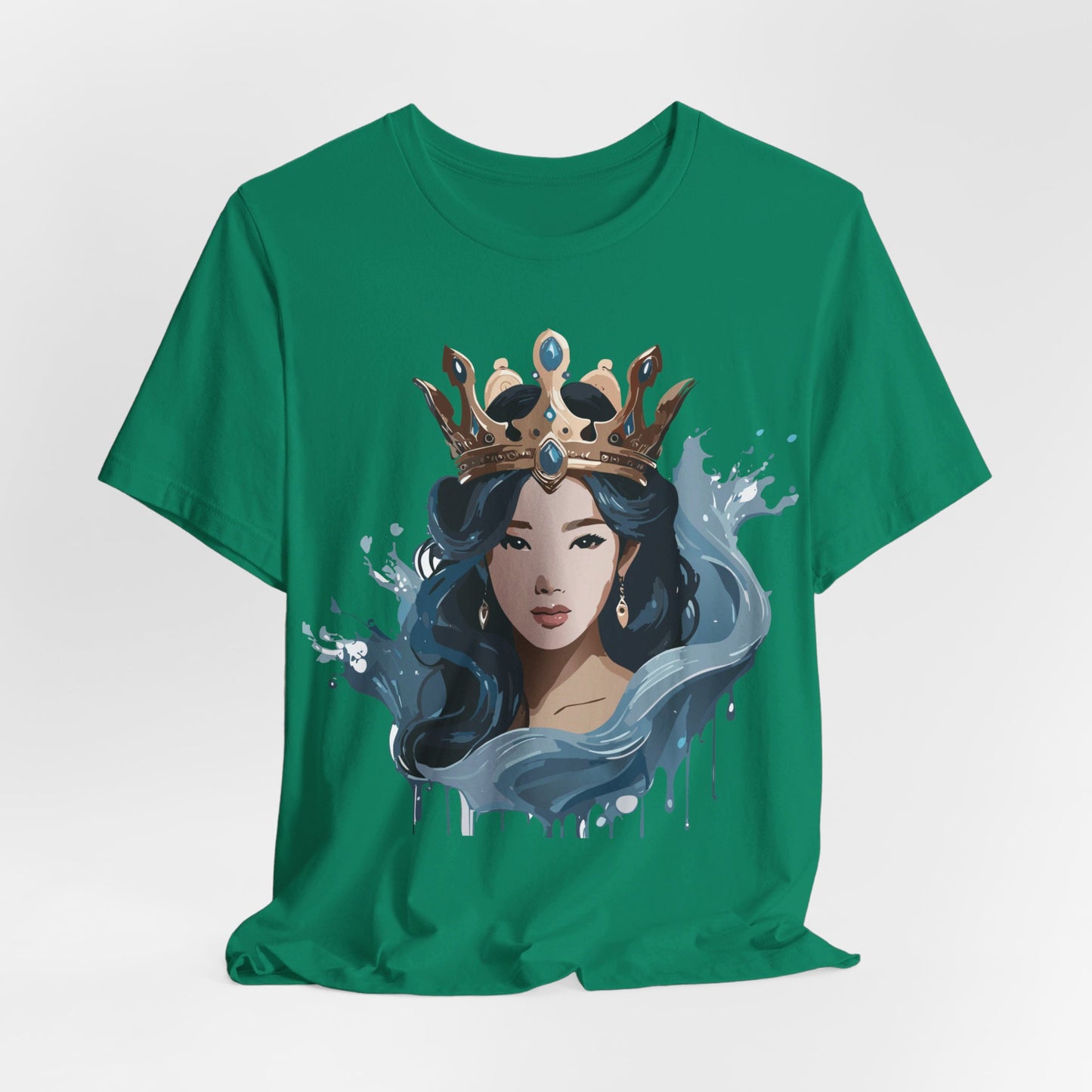 T-Shirt aus natürlicher Baumwolle – Queen Collection