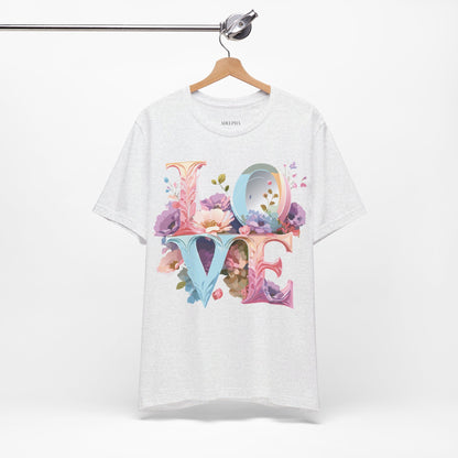 Natural Cotton Tee Shirt - Love story Collection Printify