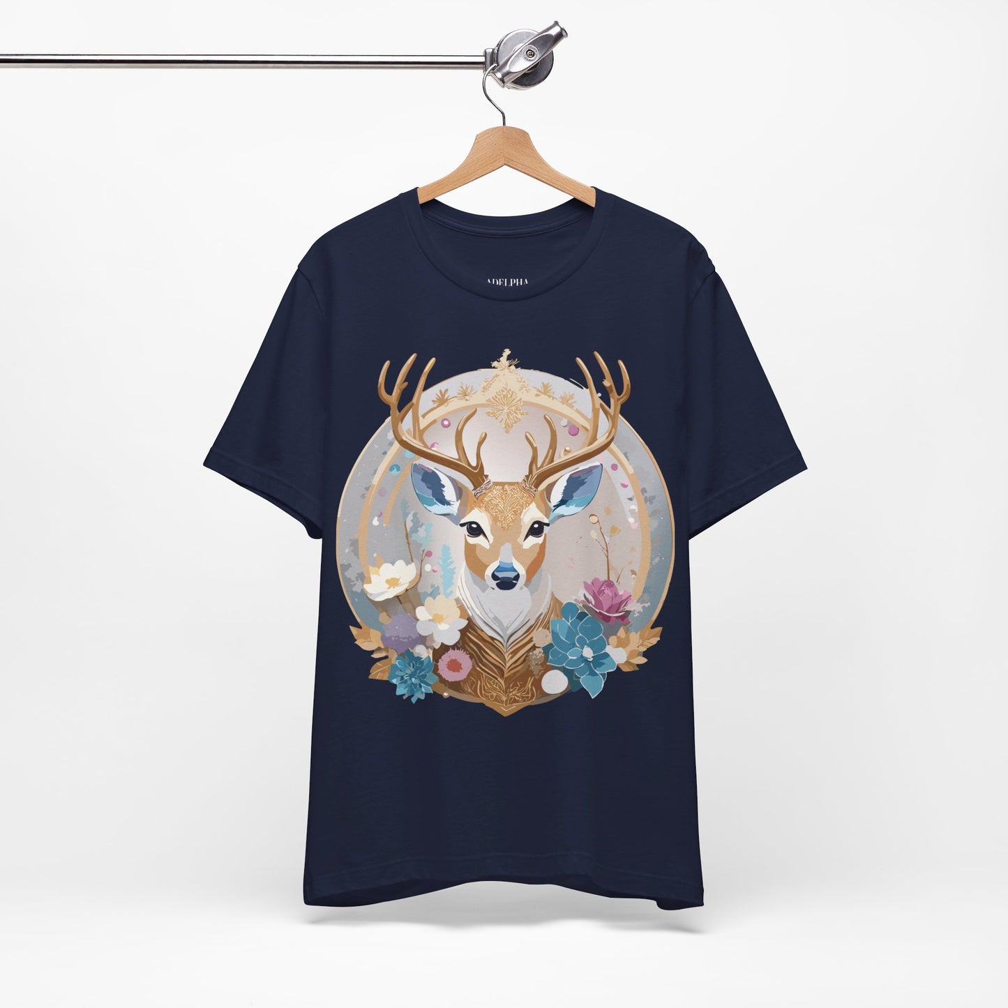 T-Shirt aus natürlicher Baumwolle – Medallion-Kollektion