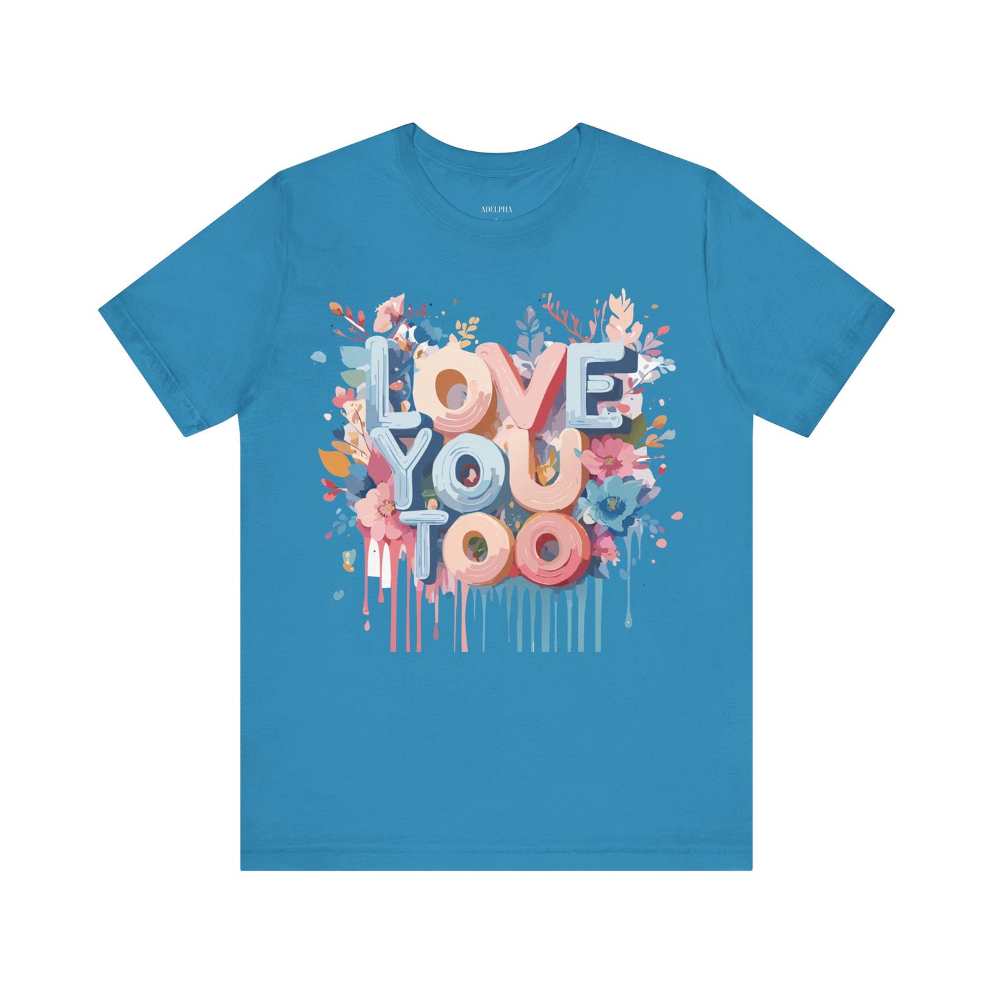 T-Shirt aus natürlicher Baumwolle – Love Story Collection