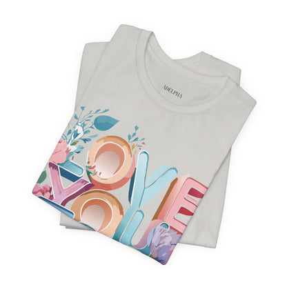 Natural Cotton Tee Shirt - Love story Collection Printify