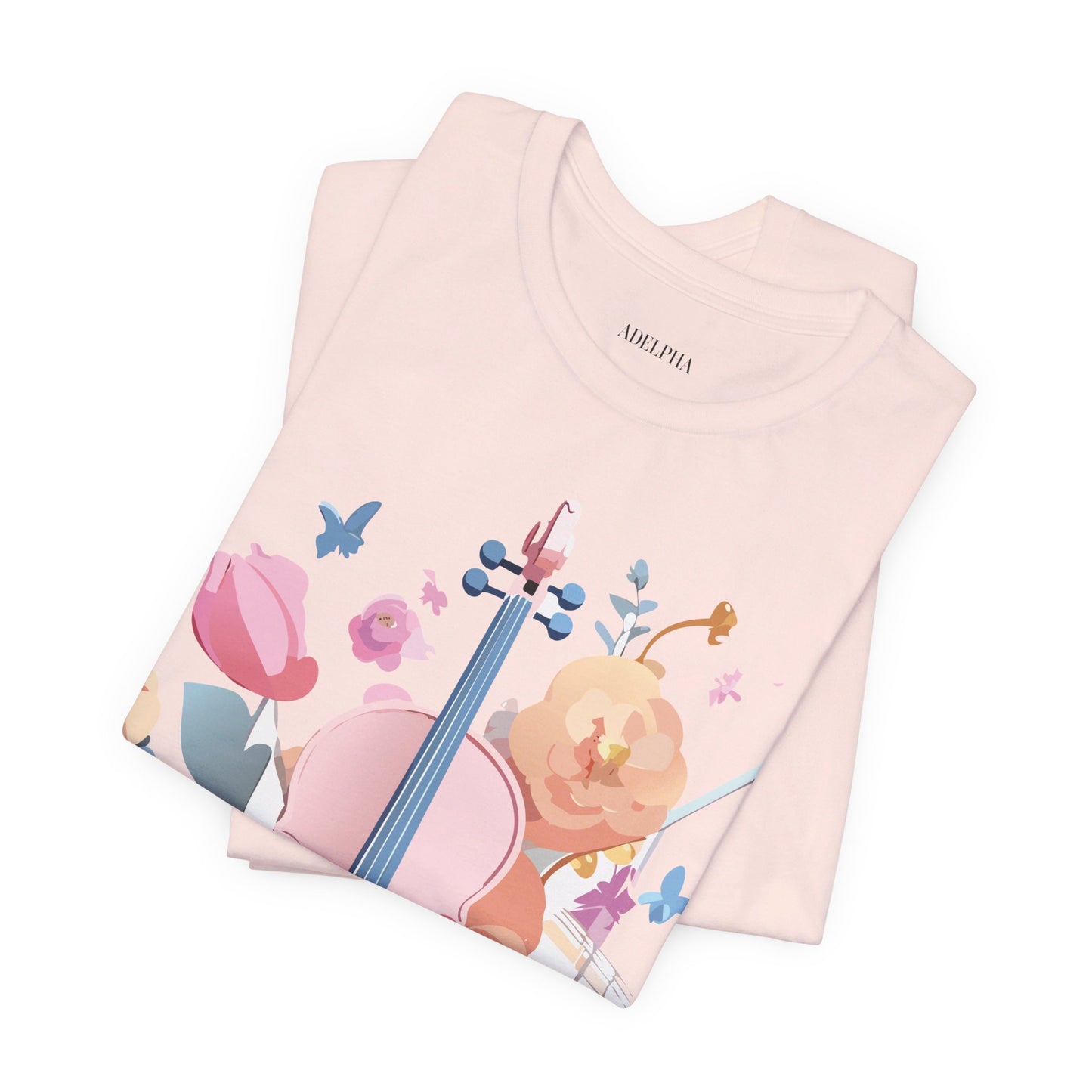 T-shirt en coton naturel - Collection Musique