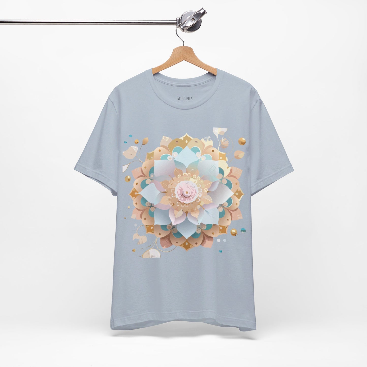 T-Shirt aus natürlicher Baumwolle – Medallion-Kollektion