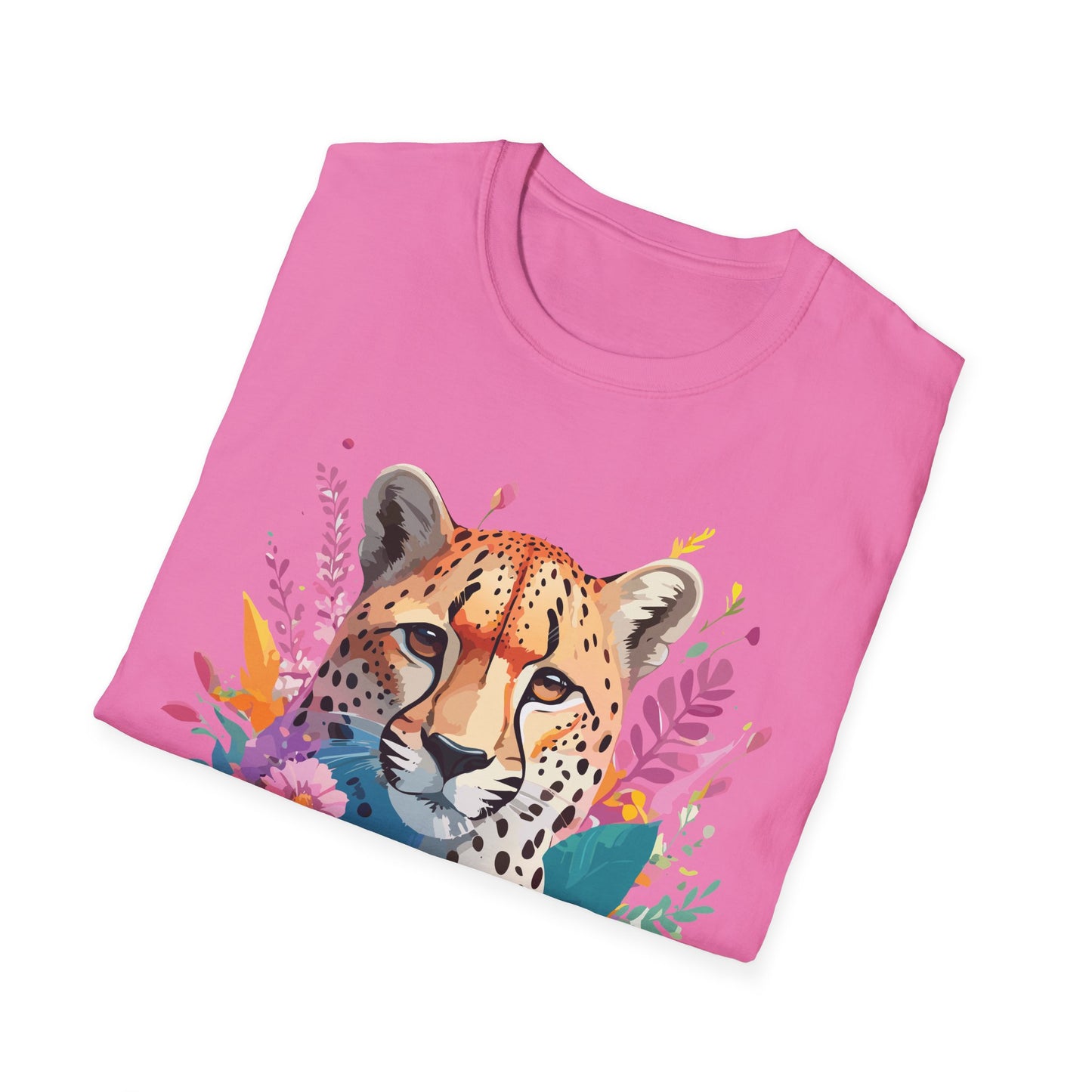 Cheetah Shirt, Shirt with Cheetah, Cheetah Tee, Shirt with Animals