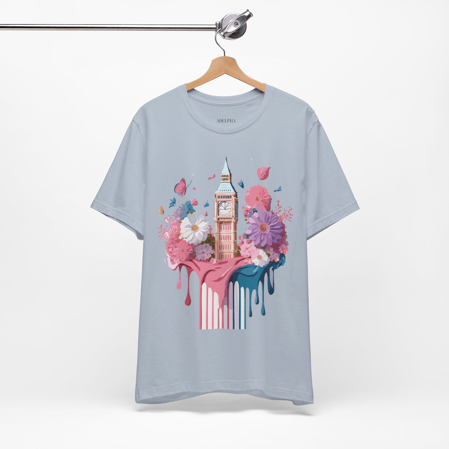 Natural Cotton Tee Shirt - Beautiful Places Collection - London