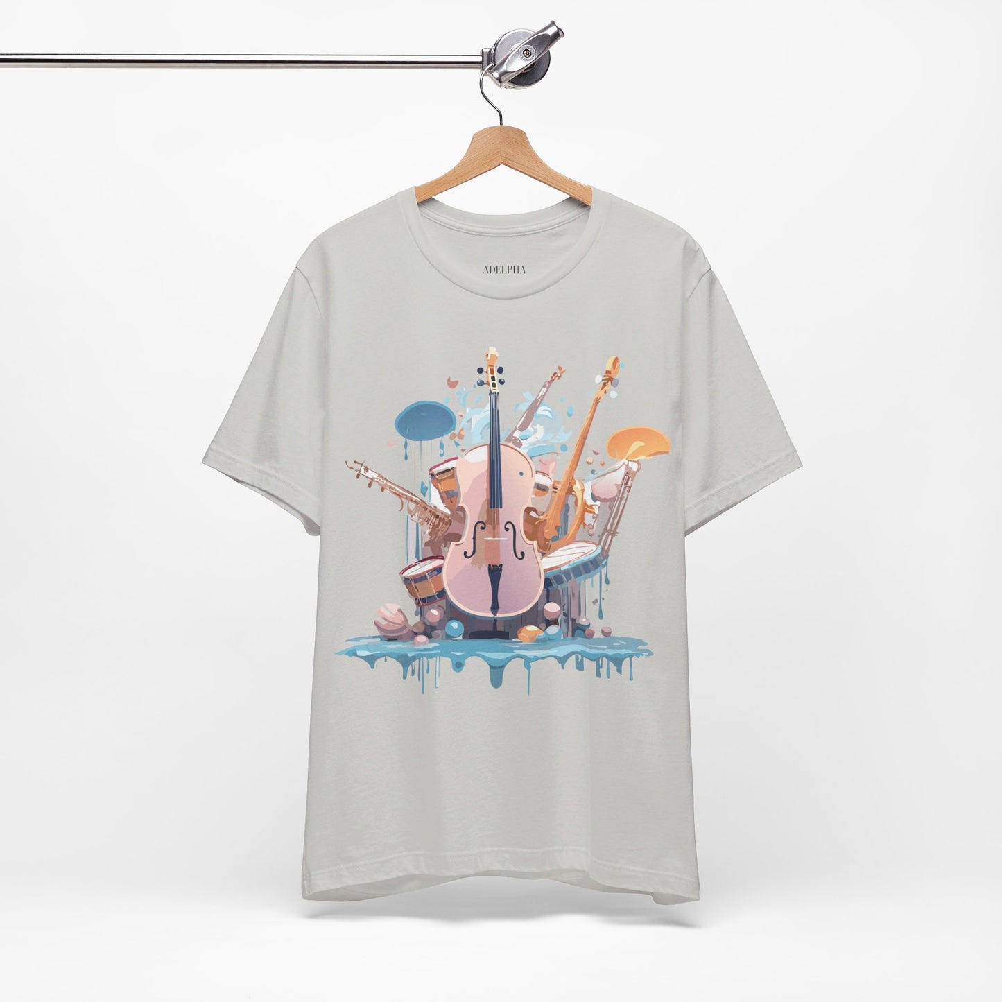 Natural Cotton Tee Shirt - Music collection