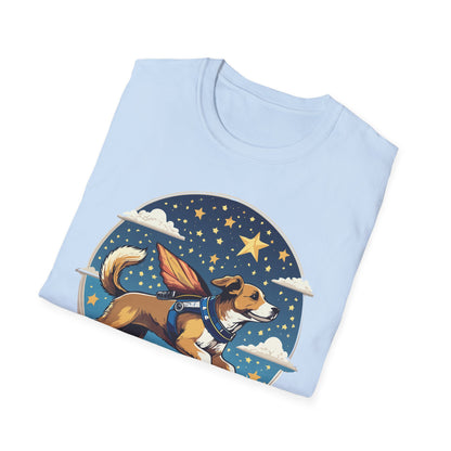 Dog Shirt Unisex Animal Print Tee Hundred Percent Cotton Softstyle Gildan 64000