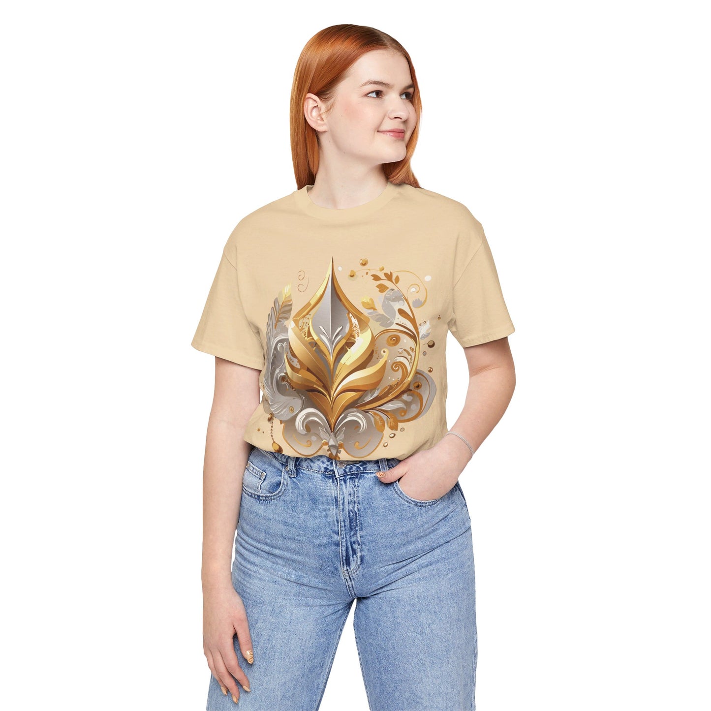 Natural Cotton Tee Shirt - Queen Collection