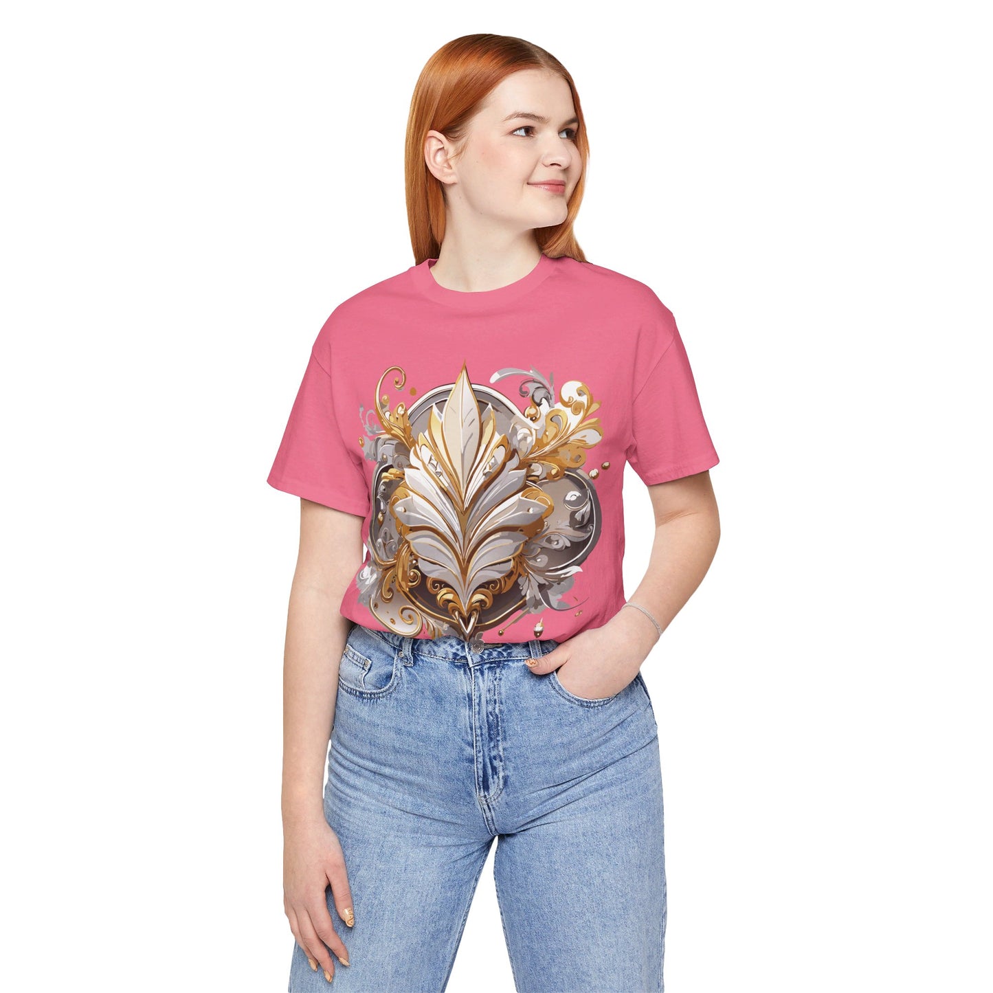 Natural Cotton Tee Shirt - Queen Collection