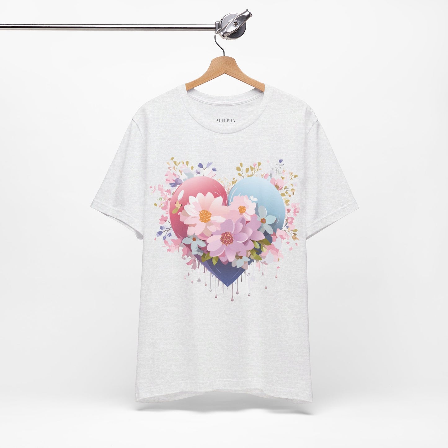 Natural Cotton Tee Shirt - Love story Collection