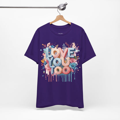 Natural Cotton Tee Shirt - Love Story Collection Printify