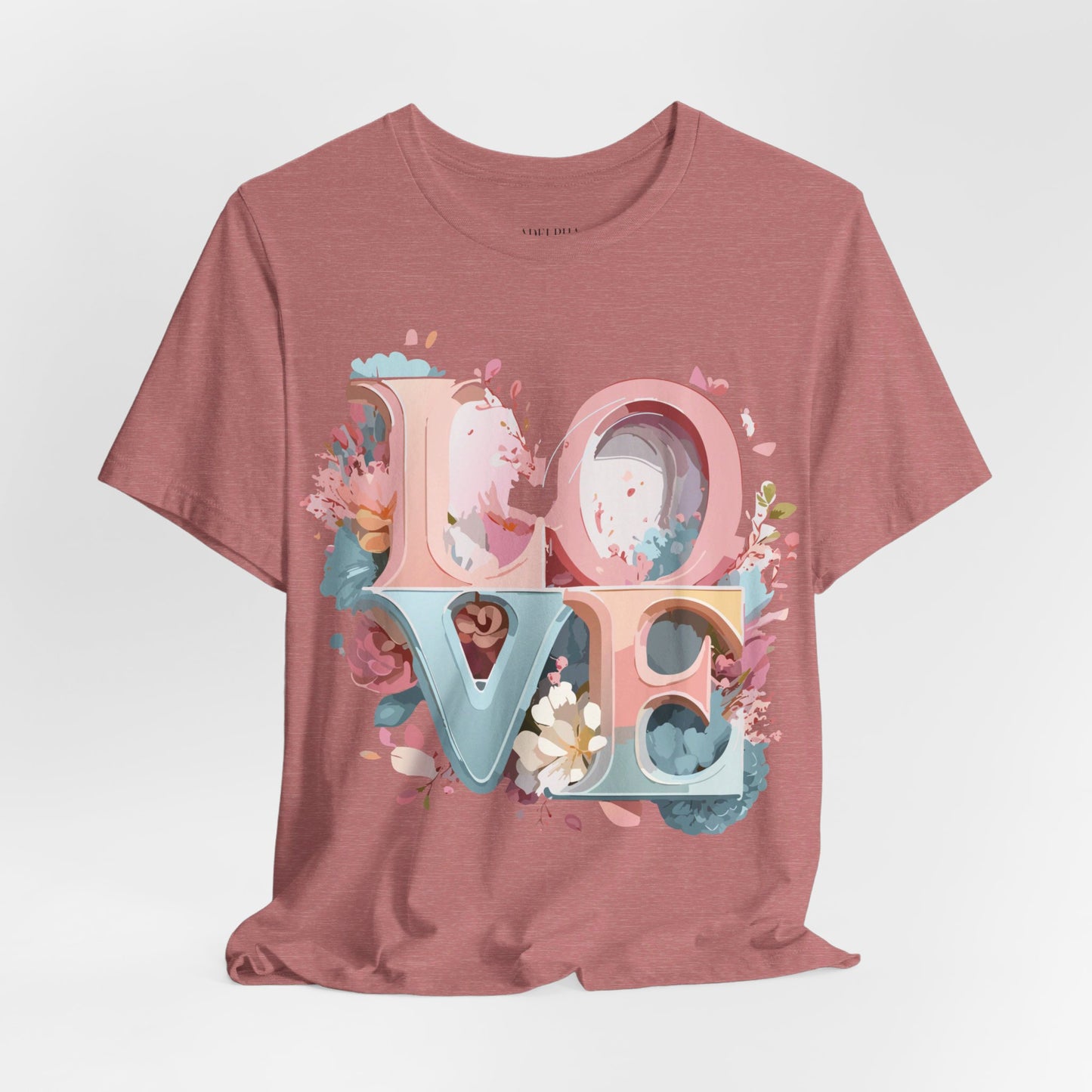 Natural Cotton Tee Shirt - Love story Collection