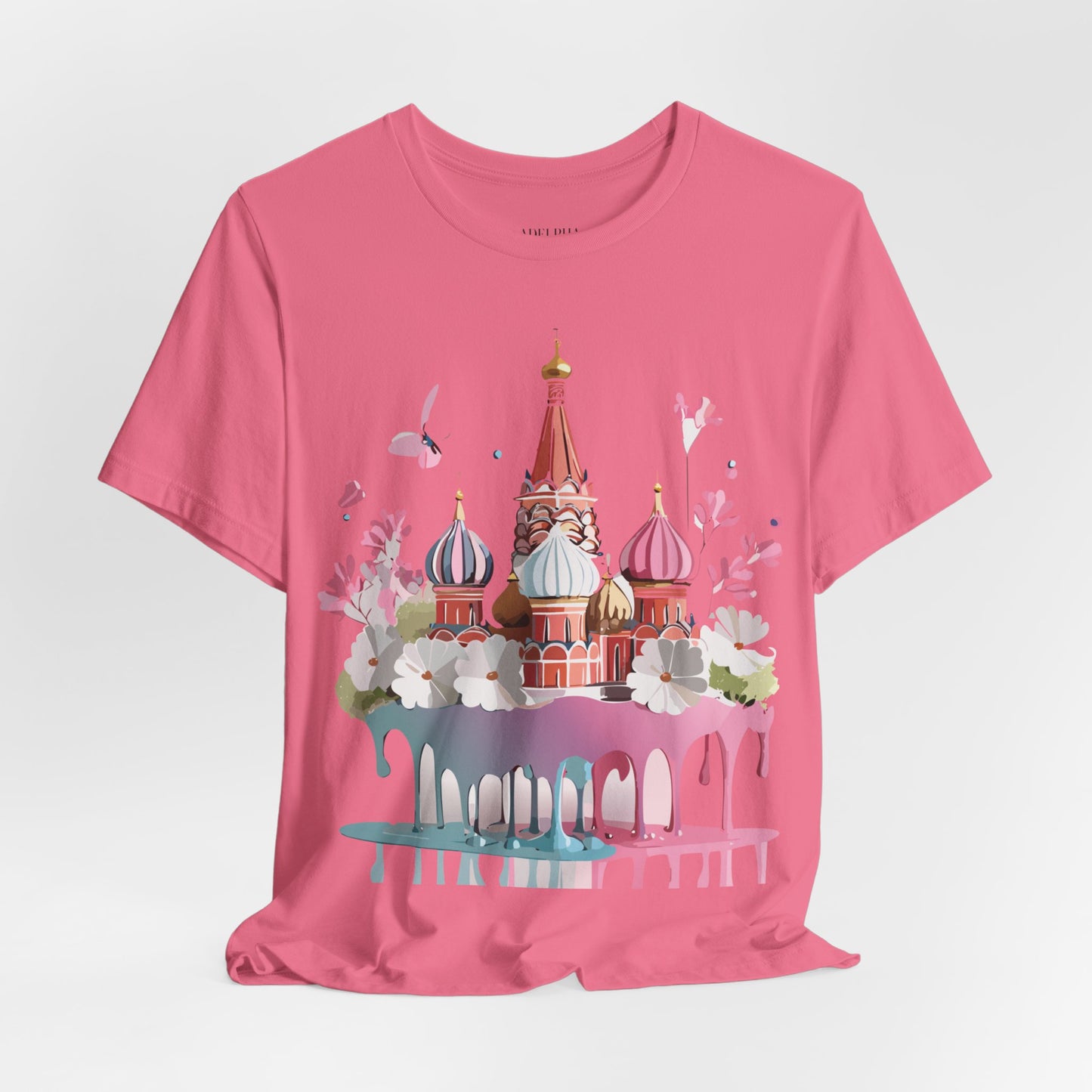 Natural Cotton Tee Shirt - Beautiful Places Collection - Moscow