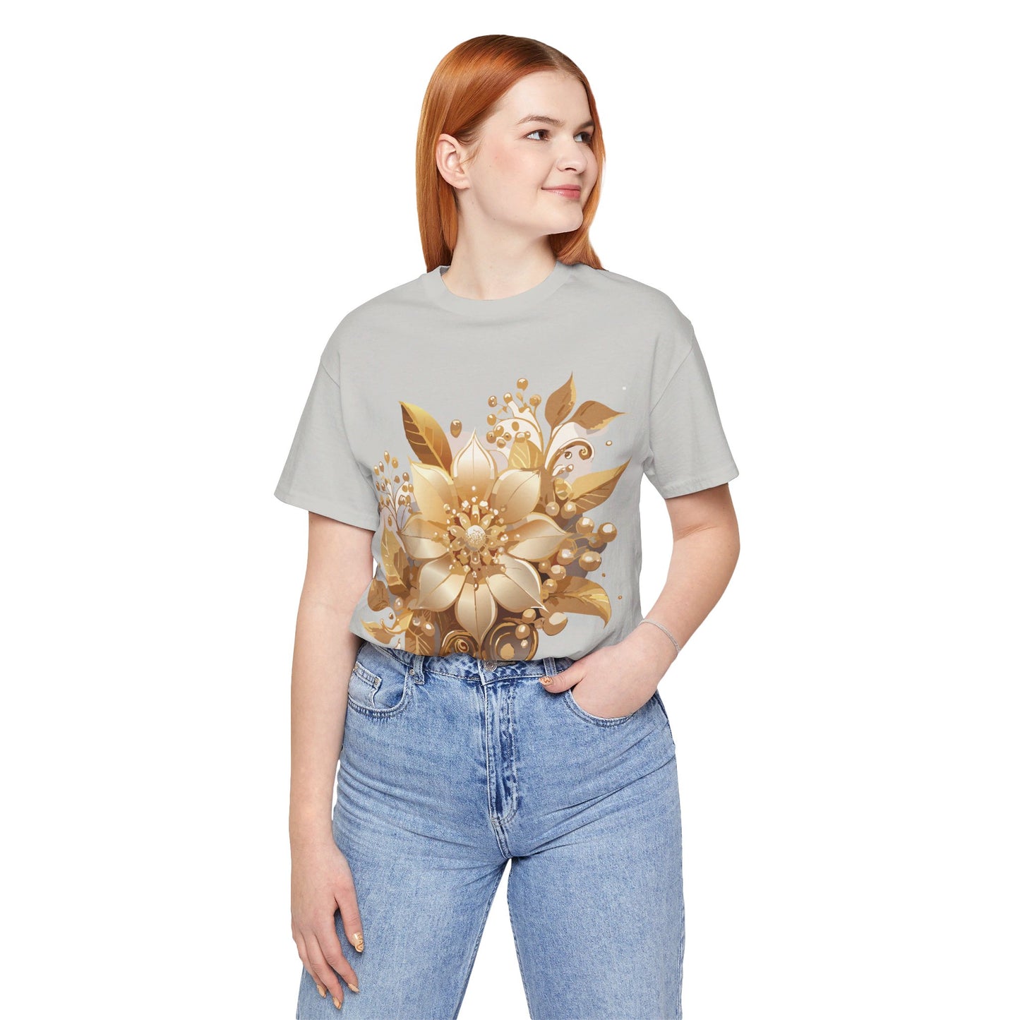 T-Shirt aus natürlicher Baumwolle – Queen Collection